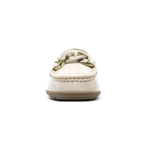 Mocasín De Charol Flexi para Mujer Estilo 124304 Algodón