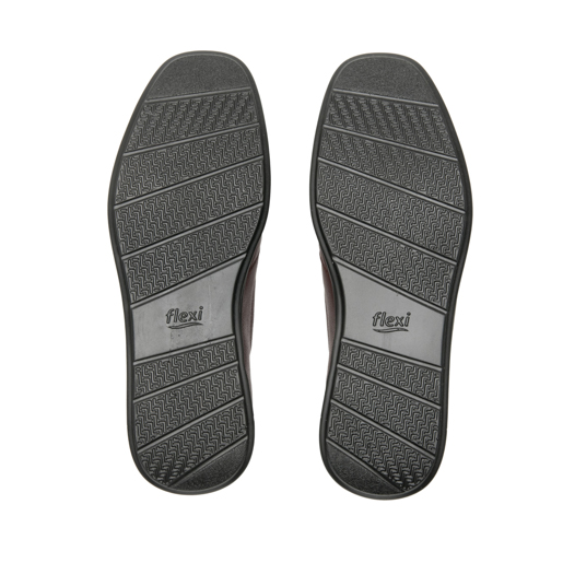 Zapato De Confort Flexi para Mujer con Doble Plantilla Estilo 124501 Vino
