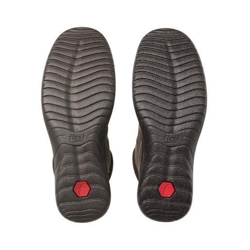 Botín Casual Flexi para Mujer con Shock Point Estilo 125910 Cocoa