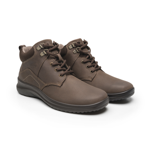 Botín Casual Flexi para Mujer con Shock Point Estilo 125910 Cocoa