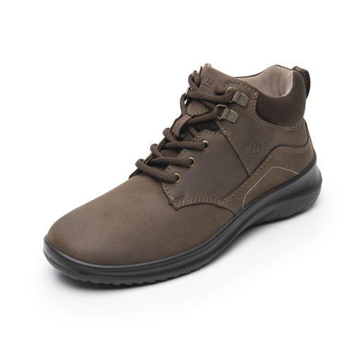 Botín Casual Flexi para Mujer con Shock Point Estilo 125910 Cocoa
