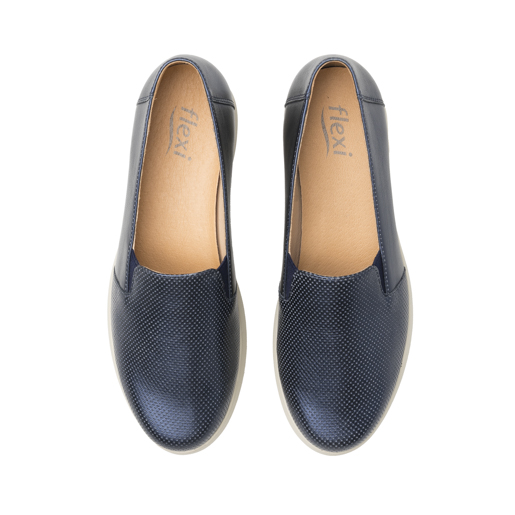 Slip On Casual Flexi para Mujer con Reciflex Estilo 126710 Marino