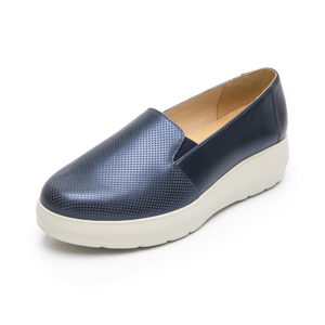 Slip On Casual Flexi para Mujer con Reciflex Estilo 126710 Marino
