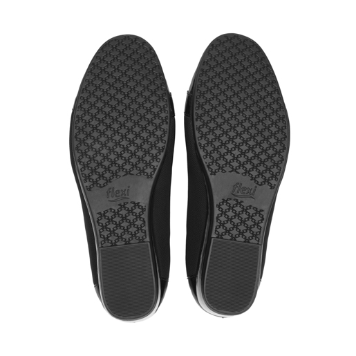 Balerina Cuña Flexi para Mujer con Suavidad Estilo 127004 Negro