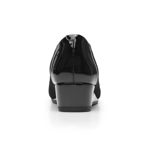 Balerina Cuña Flexi para Mujer con Suavidad Estilo 127004 Negro