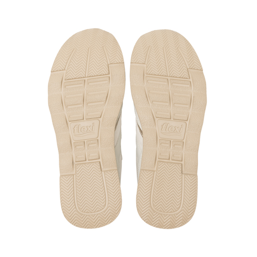 Sneaker Casual Flexi para Mujer con Suela Extra Ligera Estilo 127102 Beige