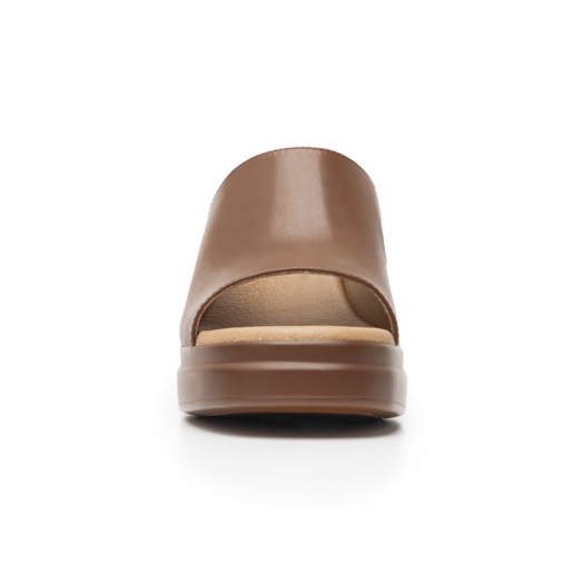 Sandalia De Tacón Flexi para Mujer con Suela Flexible Estilo 127601 Tan