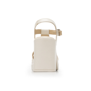 Sandalia De Tacón Flexi para Mujer con Suela Flexible Estilo 127604 Algodón