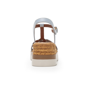 Sandalia Casual Flexi para Mujer con Suela Flexible Estilo 127703 Azul