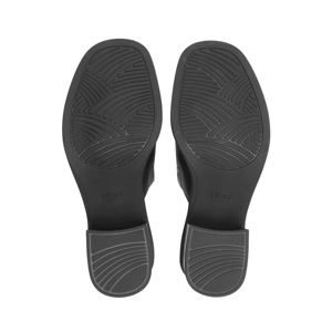 Sandalia De Tacón Flexi para Mujer con Suela Flexible Estilo 128403 Negro