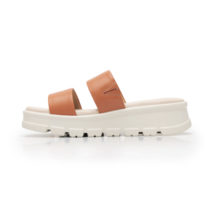 Sandalia Plataforma Flexi para Mujer con Plantilla Acojinada Estilo 128506 Durazno