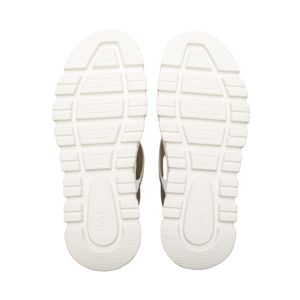 Sandalia Plataforma Casual Flexi para Mujer Estilo 128513 Plata