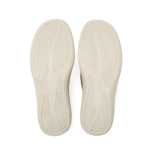 Mocasín Casual Flexi para Mujer con Suela Flexible Estilo 128701 Tan