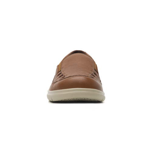 Mocasín Casual Flexi para Mujer con Suela Flexible Estilo 128701 Tan