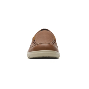 Mocasín Casual Flexi para Mujer con Suela Flexible Estilo 128701 Tan