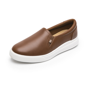 Sneaker Slip On Flexi para Mujer Estilo 129203 Tan