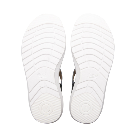 Sandalia De Confort Flexi para Mujer Estilo 129403 Azul
