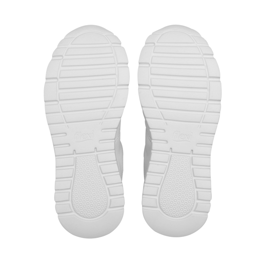 Sneaker Casual Flexi para Mujer con Suela Extra Ligera Estilo 129701 Blanco