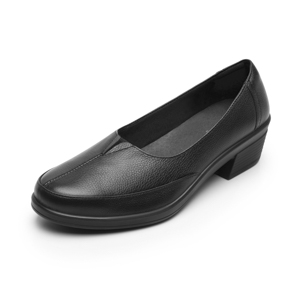 Calzado Confort Flexi para Mujer con Amortiguamiento Estilo 130002 Negro