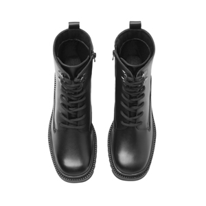 Botín Tacón Medio Flexi para Mujer Estilo 130104 Negro