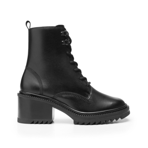 Botín Tacón Medio Flexi para Mujer Estilo 130104 Negro