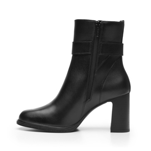 Botín Tacón Alto Flexi para Mujer con Cierre Interno Estilo 130603 Negro
