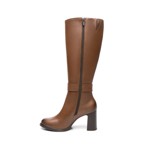 Bota Tacón Alto Flexi para Mujer con Cierre Interno Estilo 130604 Shedron