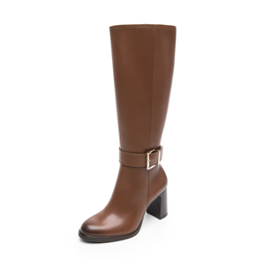 Bota Tacón Alto Flexi para Mujer con Cierre Interno Estilo 130604 Shedron