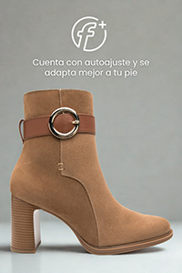 Botín De Tacón Alto Flexi para Mujer Estilo 130606 Negro