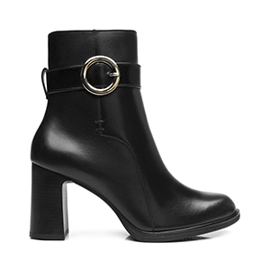 Botín De Tacón Alto Flexi para Mujer Estilo 130606 Negro