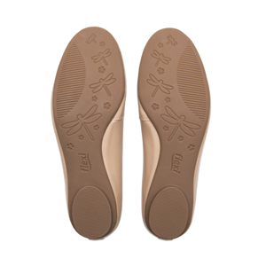 Balerina Casual Flexi para Mujer Estilo 130803 Nude