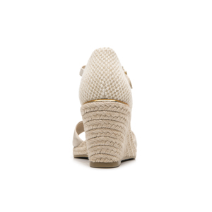 Sandalia Cuña Alta Exclusivo Flexi para Mujer Estilo 130902 Blanco