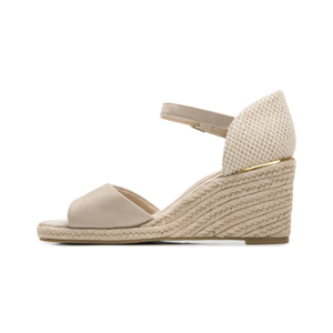 Sandalia Cuña Alta Exclusivo Flexi para Mujer Estilo 130902 Blanco