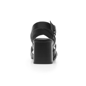 Sandalia De Tacón Flexi para Mujer Exclusivo Zapaterías Flexi Estilo 131402 Negro