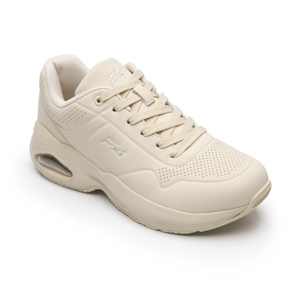 Sneaker Válvula De Aire Flexi para Mujer con Air shock Estilo 131501 Beige