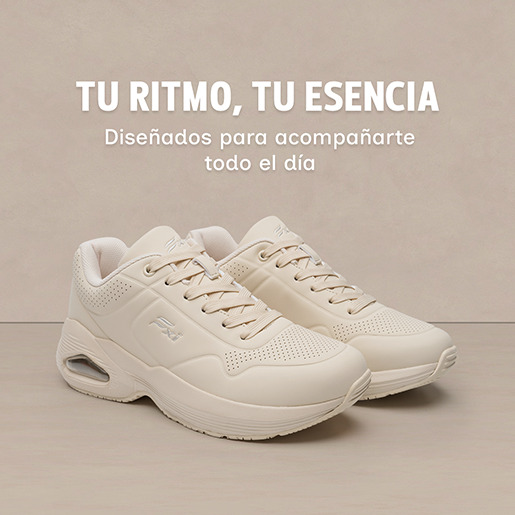 Sneaker Válvula De Aire Flexi para Mujer con Air shock Estilo 131501 Rosa