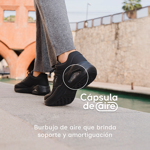 Sneaker Válvula De Aire Flexi para Mujer con Air shock Estilo 131501 Rosa