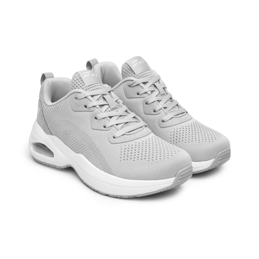 Sneaker Válvula De Aire Flexi para Mujer Estilo 131502 Gris