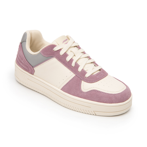 Sneaker Casual Flexi para Mujer Estilo 131604 Beige Multicolor