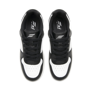 Sneaker Casual Flexi para Mujer Estilo 131604 Blanco-Negro