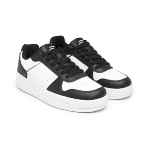 Sneaker Casual Flexi para Mujer Estilo 131604 Blanco-Negro