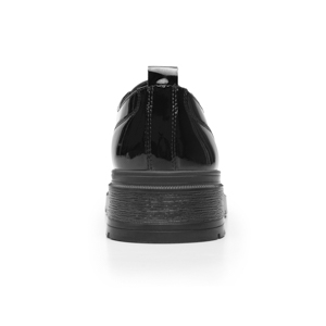 Derby Casual Charol Flexi para Mujer Estilo 131901 Negro