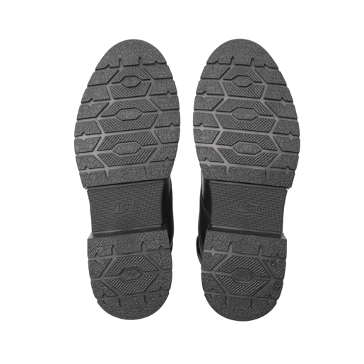 Botín Militar Flexi para Mujer Estilo 131903 Negro