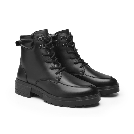 Botín Militar Flexi para Mujer Estilo 131903 Negro