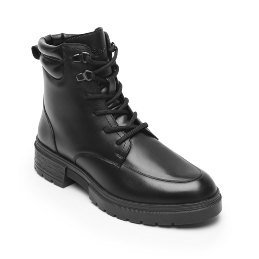 Botín Militar Flexi para Mujer Estilo 131903 Negro