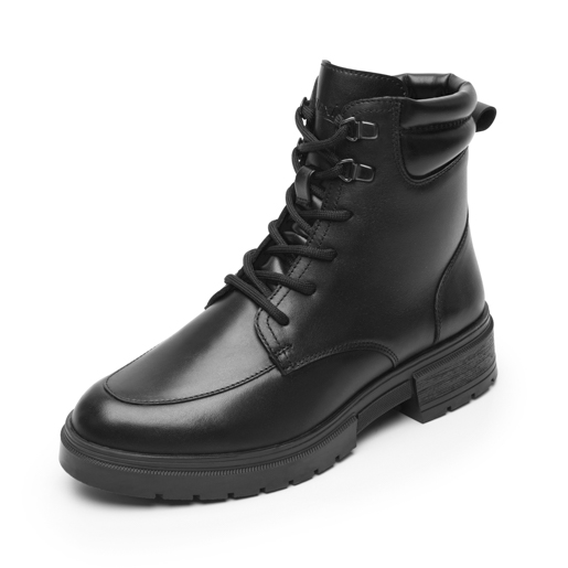 Botín Militar Flexi para Mujer Estilo 131903 Negro