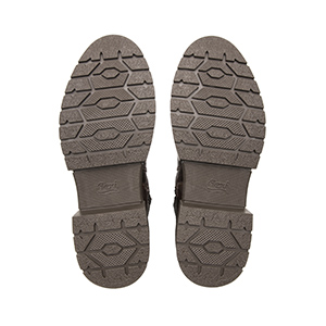 Botín Biker Flexi para Mujer Estilo 131907 Café