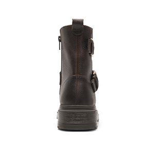 Botín Biker Flexi para Mujer Estilo 131907 Café