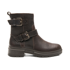 Botín Biker Flexi para Mujer Estilo 131907 Café