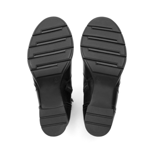 Botín Tacón Medio Exclusivo Flexi para Mujer Estilo 132501 Black
